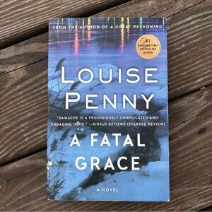 🔵 Paperback fiction BOOK “A Fatal Grace”